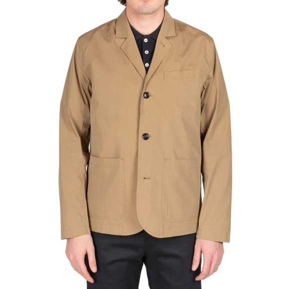 NEW NORSE PROJECTS Mens Lars Packable Work Jacket Size XL Utility Khaki NWT 0055